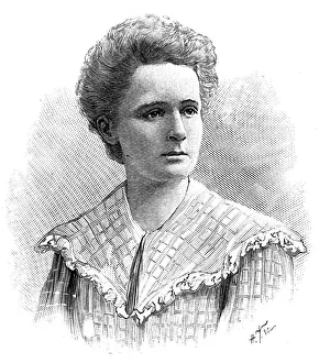 Marie Sklodowska Curie, Polish-born French physicist, 1904