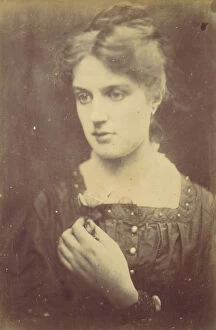 Sadness Gallery: Marie Spartali, 1868. Creator: Julia Margaret Cameron