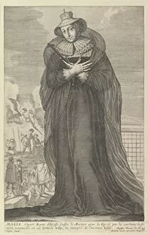 Heroine Gallery: Marie Stuart, 1647. Creators: Gilles Rousselet, Abraham Bosse