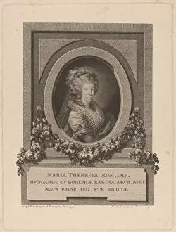 Archduchess Gallery: Marie-Therese, Holy Roman Empress, 1792. Creator: Jacob Adam