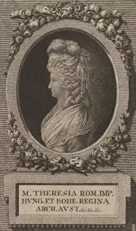 Marie-Thérèse, Holy Roman Empress. Creator: Jacob Adam