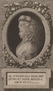 Archduchess Gallery: Marie-Therese, Holy Roman Empress. Creator: Jacob Adam