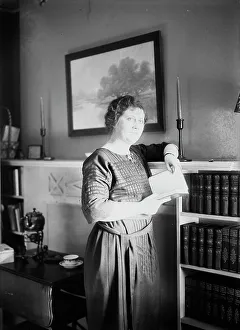 Candlesticks Prints: Marie Tiffany, between c1915 and c1920. Creator: Bain News Service