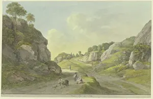 Wayside Prints: Marien valley near Eisenach, 1805. Creator: Georg Melchior Kraus
