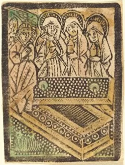The Three Maries at the Tomb, 1470 / 1480. Creator: Workshop of the Master of the Aachen