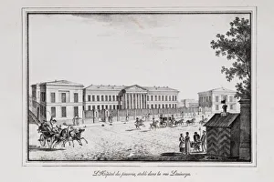 Petersburg Prints: The Mariinsky hospital in St. Petersburg (Series Views of Saint Petersburg)