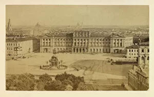 Bergamasco Collection: The Mariinsky Palace (Marie Palace) on the St Isaacs Square in Saint Petersburg, 1874