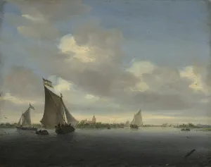 Salomon Ruysdael Prints: Marine, 1650. Creator: Salomon Ruysdael