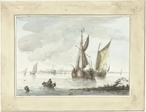 Waterscape Prints: Marine, 1745-1784. Creator: Pieter van Loo