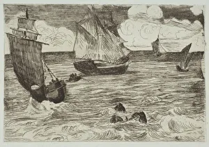 Marine, 1865-66. Creator: Edouard Manet