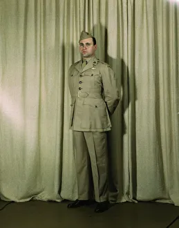 Hollem Howard Prints: Marine Corps Major in summer uniform