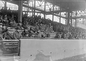 Demonstrating Prints: Marine Corps, U.S.N. Machine Gun Unit Demonstration at Ball Park