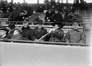 Demonstrating Prints: Marine Corps, U.S.N. Machine Gun Unit Demonstration at Ball Park - Daniels And Gen