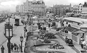 Edwardian Collection: Marine Parade, Brighton, East Sussex, c1900s-c1920s