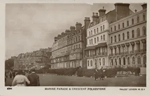 Crescent Prints: Marine Parade & Crescent Folkestone, late 19th-early 20th century
