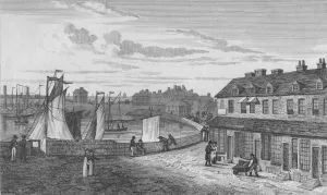 Baldwin Craddock Collection: Marine Parade & Harbour, 1820. Artist: John Shury