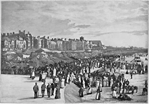 Recreation Prints: Marine Park, Southport, c1896. Artist: Valentine & Sons