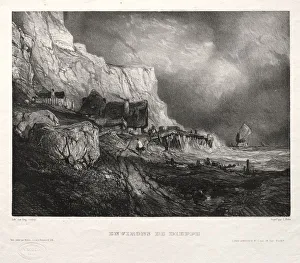 Eugène Isabey French Prints: Six Marines: Environs de Dieppe, 1833. Creator: Eugene Isabey (French, 1803-1886)