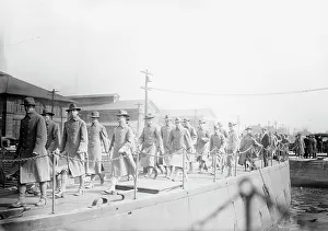Marines - League Isl'd. 1913. Creator: Bain News Service