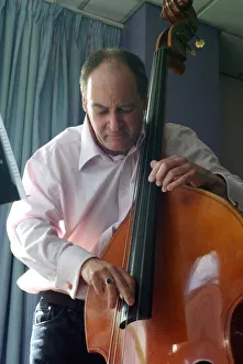 Mario Castronari, bassist and composer, Hawth Theatre, Crawley, West Sussex, 2010