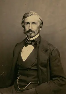 Hand In Pocket Prints: Mario Uchard, 1861-1869. Creator: Nadar