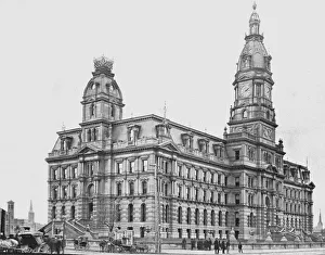 Indiana Prints: Marion County Courthouse, Indianapolis, USA, c1900. Creator: Unknown
