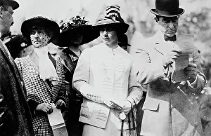 Sportswoman Prints: Marion Hollins, 1913. Creator: Bain News Service