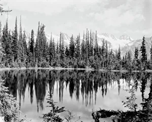 Marion Lake on Mount Abbott, Selkirk Mts. British Columbia, between 1900 and 1910. Creator: Unknown