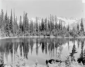 Marion Lake on Mt. Abbott, Selkirk Mtns. B.C. Canada, between 1900 and 1906. Creator: Unknown
