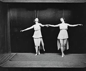 Marion Morgan Prints: Marion Morgan dancers, between 1914 and 1927. Creator: Arnold Genthe