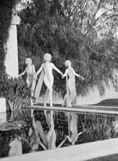 Marion Morgan Prints: Marion Morgan dancers, between 1914 and 1927. Creator: Arnold Genthe