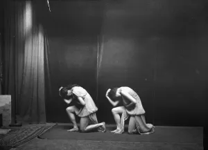 Marion Morgan Prints: Marion Morgan dancers, between 1914 and 1927. Creator: Arnold Genthe