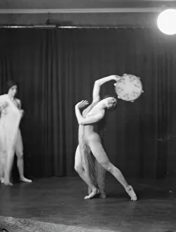 Stage Lighting Prints: Marion Morgan dancers, between 1914 and 1927. Creator: Arnold Genthe