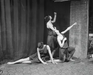 Mercy Prints: Marion Morgan dancers, between 1914 and 1927. Creator: Arnold Genthe
