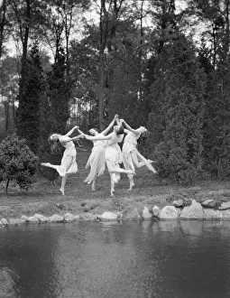Marion Morgan dancers, between 1914 and 1927. Creator: Arnold Genthe