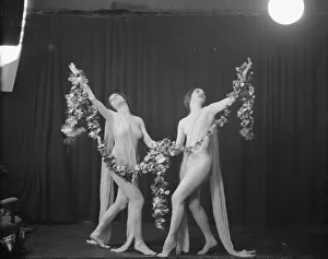 Stage Lighting Prints: Marion Morgan dancers, between 1914 and 1927. Creator: Arnold Genthe