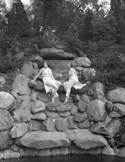 Marion Morgan Prints: Marion Morgan dancers, between 1914 and 1927. Creator: Arnold Genthe