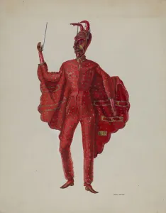 Period Costume Collection: Marionette, c. 1938. Creator: Verna Tallman