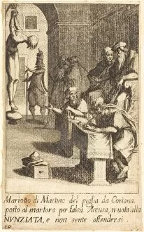 Execution Collection: Mariotto di Martino, 1619. Creator: Jacques Callot