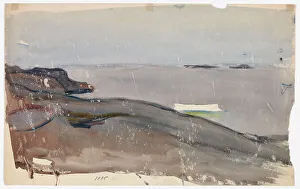 Knut Magnus Enckell Prints: Maritime Landscape, 1905. Creator: Magnus Enckell