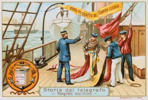 Images Dated 6th February 2006: Maritime Telegraph, c1900