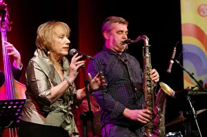 Shoreham By Sea Prints: Mark Lockhart and Norma Winstone, Ropetackle Arts Centre, Shoreham, West Sussex, Jan 2016