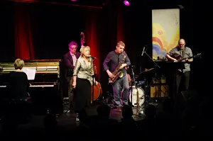 Watts Prints: Mark Lockheart (Sax Printmakers), Steve Watts (Bass Printmakers) and Norma Winstone