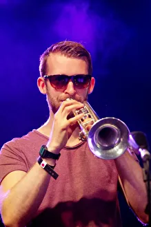 Mark Perry, Love Supreme Jazz Festival, Glynde Place, East Sussex, 2014. Artist: Brian O Connor