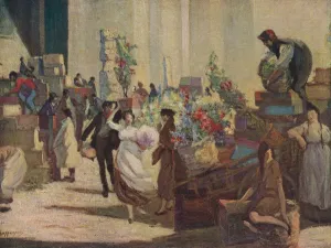 Claude Allin Prints: The Market, c1900. Artist: Claude Allin Shepperson