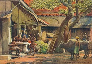 John Murray Prints: The Market, Colombo, c1880 (1905). Artist: Alexander Henry Hallam Murray