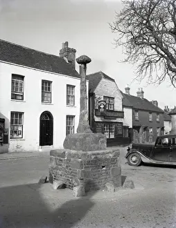 Market Cross Prints: Market Cross, Alfriston, Sussex, c1955. Creator: Arthur Charles Kirby Ware