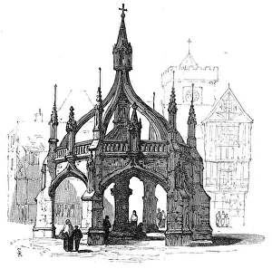 Market Cross Prints: Market Cross, Salisbury, 1872. Creator: Unknown