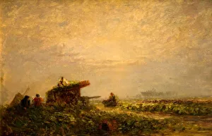 David The Elder Prints: Market Gardeners, 1849-1851. Creator: David Cox the elder