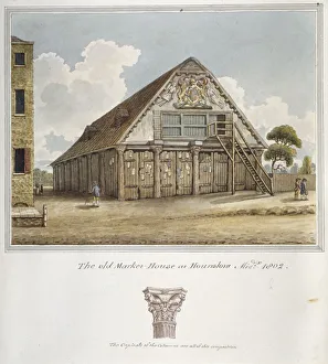 Hounslow Prints: Market House, Fair Street, Hounslow, Middlesex, 1802